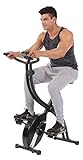 folding stationary bike review