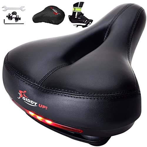 Most Comfortable Memory Foam Waterproof Bike Saddl