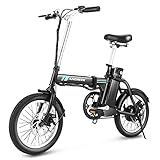 ANCHEER Folding 16'' Electric Commuter Bike