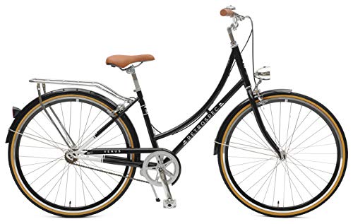 retrospec venus dutch step-thru city comfort hybrid bike