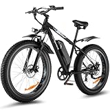 Speedrid Electric Bike 48V 500W Fat Tire Electric Bike Snow Bike 26' 4.0, 48V 10.4Ah Fast Charge...