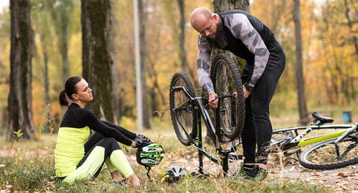 obstacles in riding bike