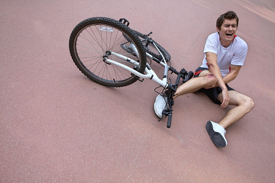 common cycling injuries